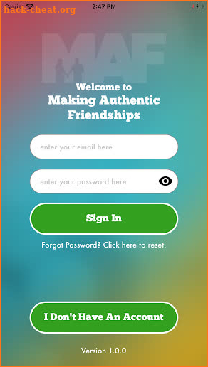 Making Authentic Friendships screenshot