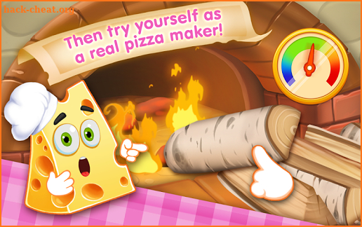 Making Pizza for Kids, Toddlers - Educational Game screenshot