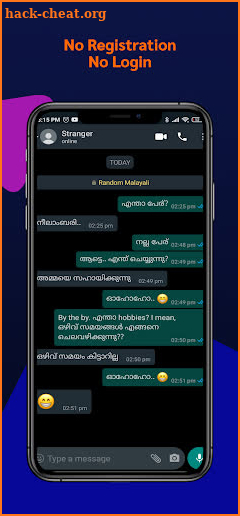 Malayali Chat Pro screenshot