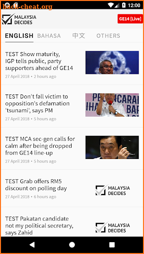 Malaysia Decides screenshot