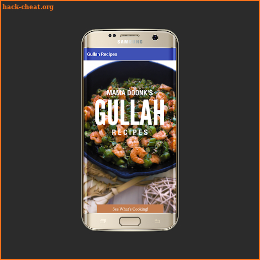 Mama Doonk's Gullah Recipes screenshot