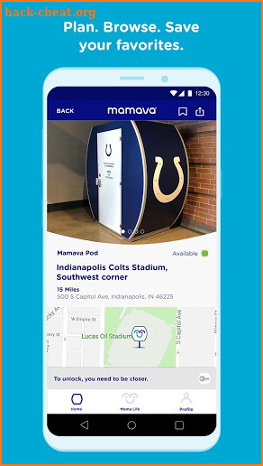 Mamava - find pumping & breastfeeding locations screenshot