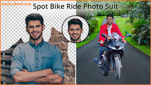 Man Bike Rider Photo Editor screenshot