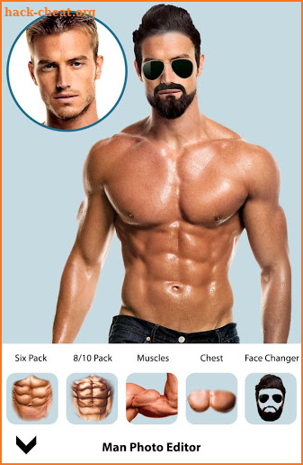 Man Fit Body Photo Editor : Man Abs Editor screenshot