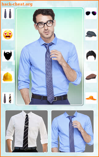 Man Formal Shirt Photo Suit Editor screenshot