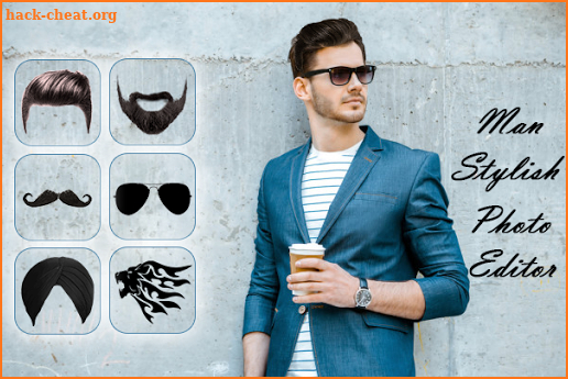Man HairStyle Photo Editor 2018 screenshot