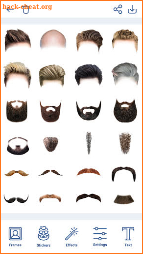 Man Hairstyles Photo Editor screenshot