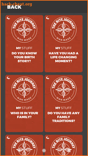 Man Made Conversation Cards screenshot