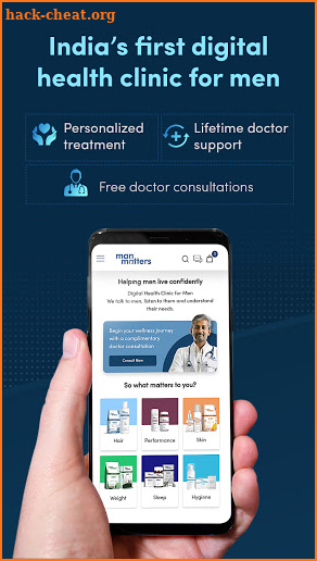 Man Matters - Digital Health Clinic For Men screenshot