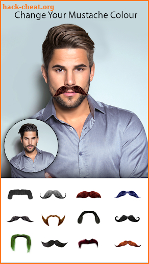 Man Photo Editor : Man Hair style ,mustache ,suit screenshot