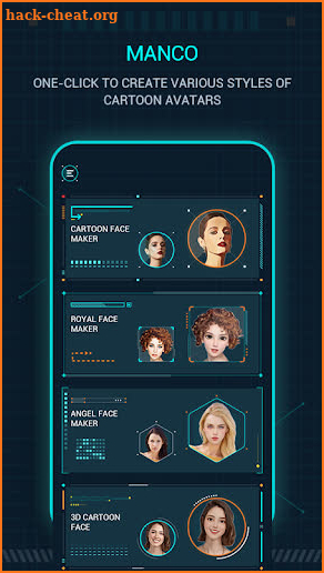 Manco - Cartoon Avatar Maker screenshot