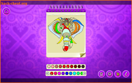 Mandala Coloring Book. screenshot