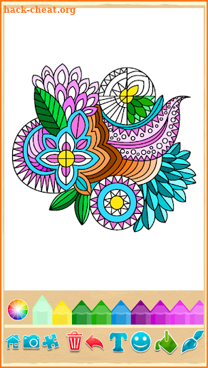 Mandala Coloring Joy screenshot