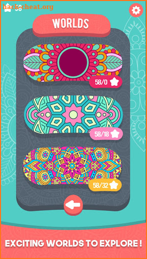 Mandala Hit - Art Game screenshot