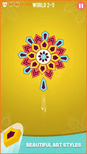 Mandala Hit - Art Game screenshot