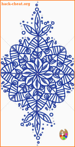 Mandala paint screenshot