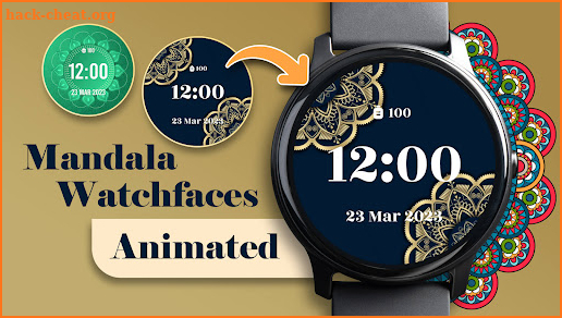 Mandala Watchfaces - Animated screenshot