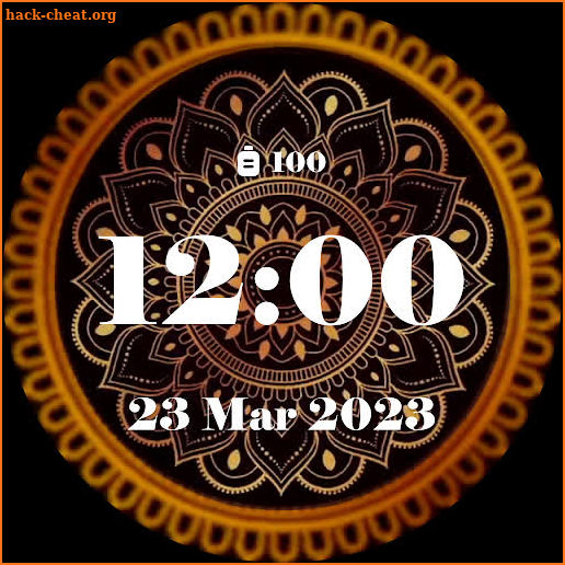 Mandala Watchfaces - Animated screenshot