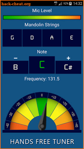 Mandolin Tuner Free screenshot