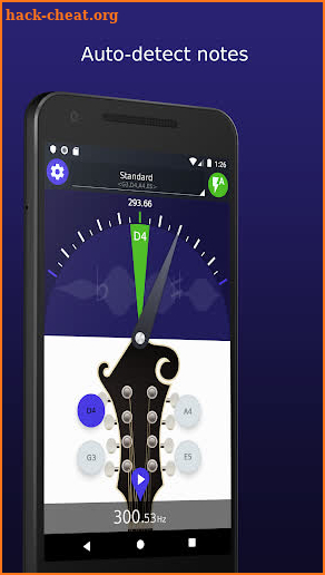 Mandolin Tuner - Free & accurate mandolin tuner screenshot