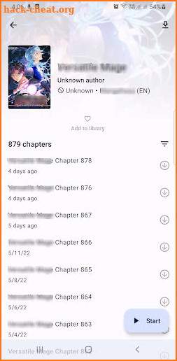 Manga Eye - Manga Reader App screenshot