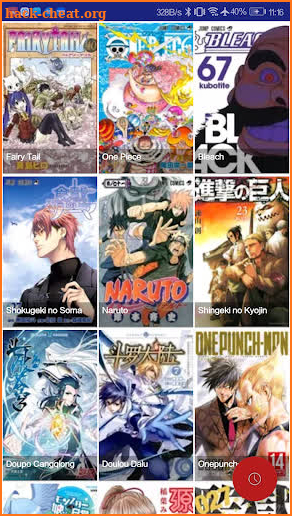 Manga Fans -Free Read &Cache 20000+ Mangas &Comics screenshot