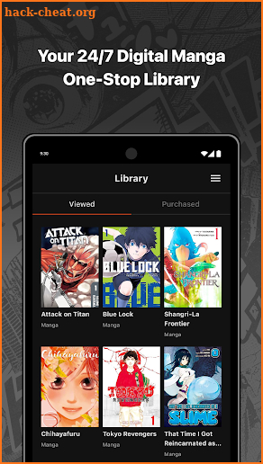 MANGA MIRAI: Reader app screenshot