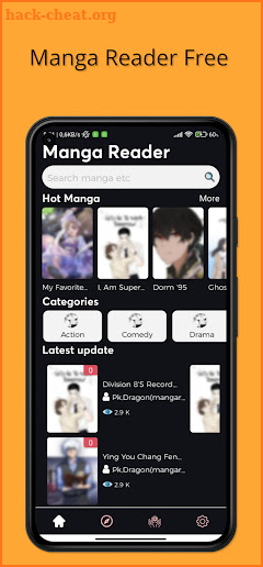 Manga reader - Comic Reader screenshot