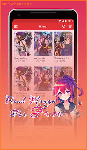 Manga World: Free Manga Reader App screenshot