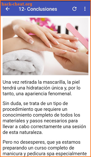 Manicure curso práctico screenshot