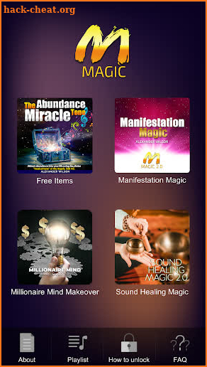 Manifestation Magic Push Play v2.0 screenshot