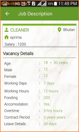 ManPower App screenshot