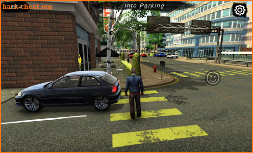 Manual gearbox Car parking screenshot