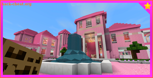 Map Barbie Pink House MCPE screenshot