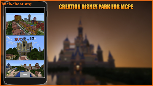 Map Disney Park Creation for MCPE screenshot