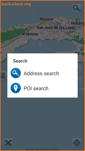 Map of Cuba offline screenshot