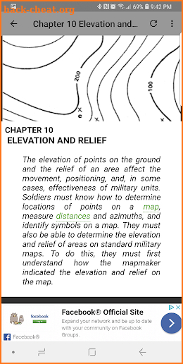 Map Reading and Land Navigation Army FM 3-25.26 screenshot