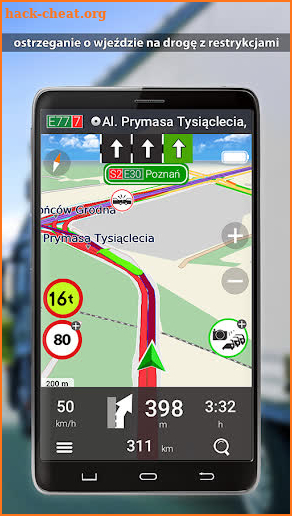 MapaMap Truck Polska screenshot