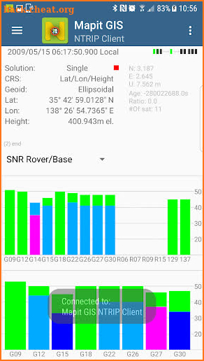 Mapit GIS - NTRIP Client screenshot