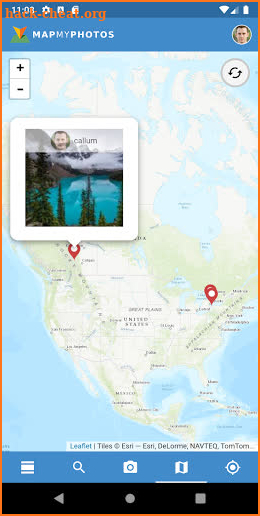 MapMyPhotos screenshot