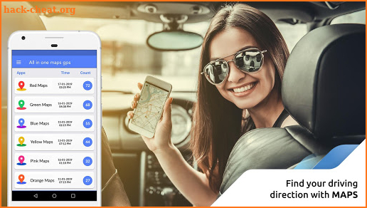 Maps GPS Navigation - Location Driving All-in-one screenshot