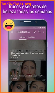 Maquillaje, Secretos, consejos y tutoriales. screenshot