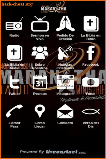 Maranatha Radio Ministries screenshot