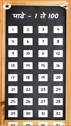 Marathi Multiplication Table - ( पाढे - 1 ते 100 ) screenshot