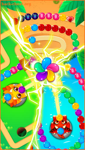 Marble Dragons Shoot Color Balls screenshot