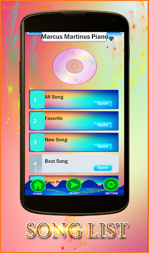 Marcus Martinus Magic Piano screenshot