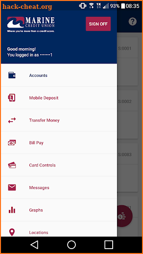 Marine Credit Union Mobile screenshot