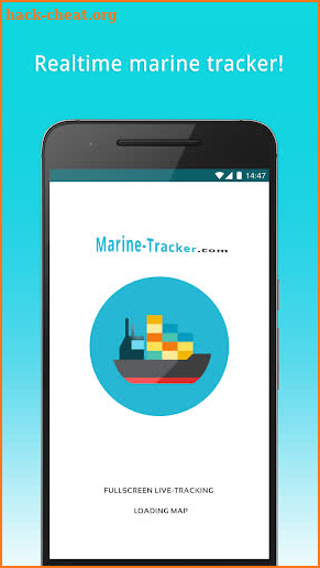 Marine Tracker - Maritime traffic - Ship radar screenshot