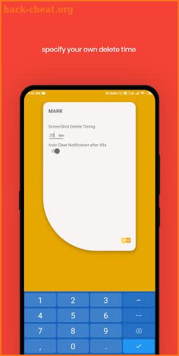 Mark - Auto Screenshot deleter screenshot