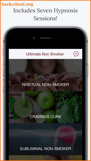 Mark Patrick Hypnosis Ultimate Non Smoker App screenshot